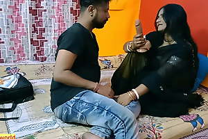 Indian hot NRI bhabhi making out on touching dildo with the addition of my penis! Hindi sex on touching clear audio
