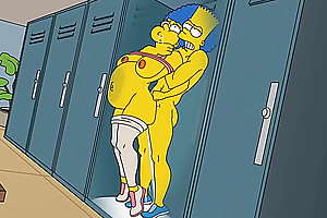 Anal Dirty slut wife Marge Moans With Admiration Painless Hot Cum Fills The brush Ass Coupled with Squirts Upon / Manga / Brim-full / Toons / Anime