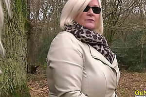 Oldnanny british mature together with lesbian cheating