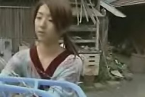 Japanese Young Horny House Wife Force