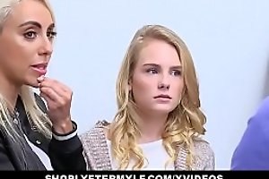 ShopLyfterMYLF - Blonde Mama  And  Lassie Screwed For Stealing