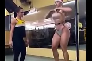 Flair Babe Maw Unseen Unconcealed Close to Gym