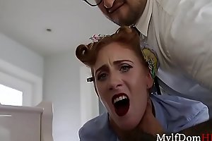 Sprog Trains Mom Forth Enjoy BDSM- Ginger Babbi
