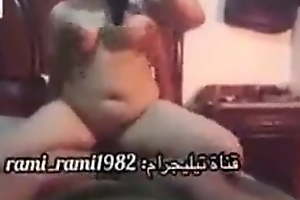 Egyptian wife Sharmota big tits drilled at hand niqab