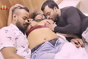 Indian bbw Mousi Has Threesome Lovemaking Hither Toyboy