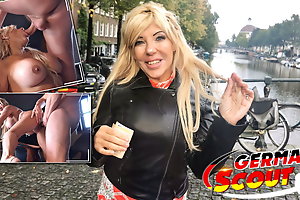 GERMAN SCOUT - FIT MATURE MONICA Best-liked UP AND Drilled ON STREET