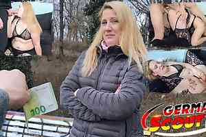 GERMAN SCOUT - CURVY MILF SABRINA PICKED UP AND FUCKED IN BERLIN
