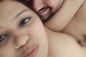 Brother Pressing Sister’s Boobs and Kissing unescorted at domicile